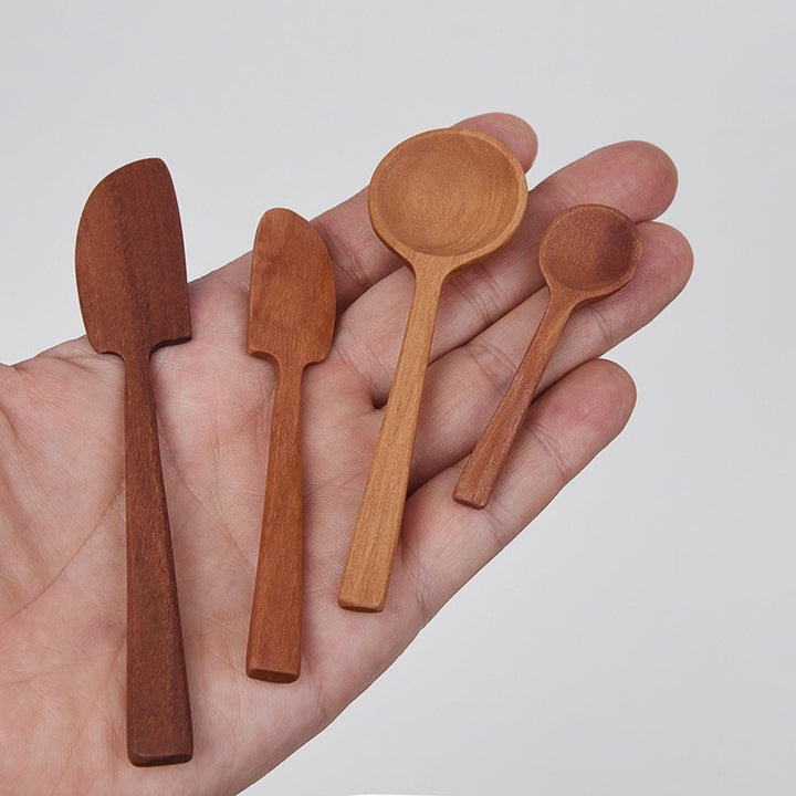 Set ofJapan 12 Wooden Kitchen Utensils | Housewarming Gift, Birthday Gift, Cooking Utensils, Wood Spoon Set, Utensils - -