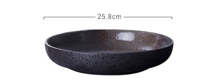 Shallow Plates With Gradients | Ceramic Dishes, Salad Bowl - -