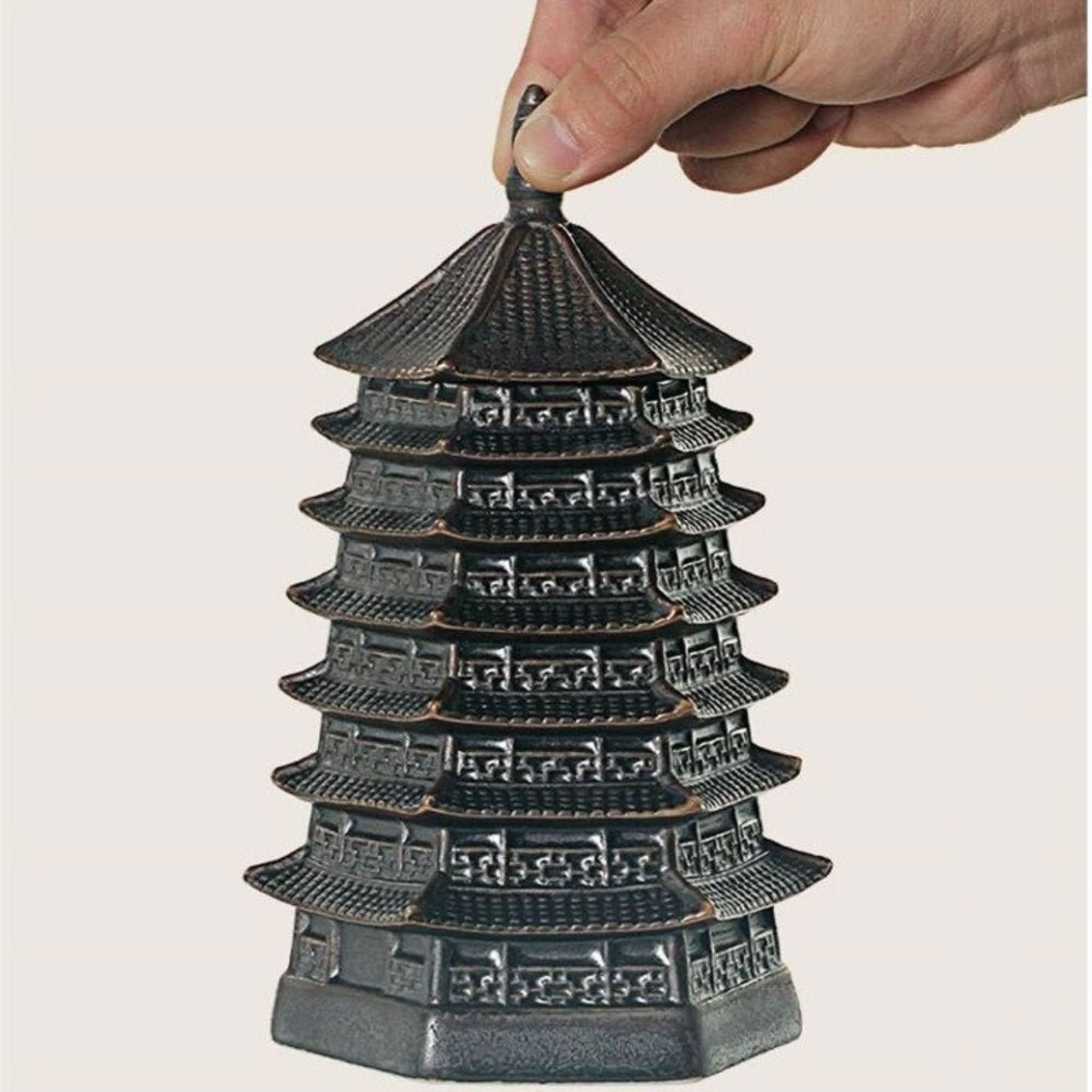 Dark metal vintage kitchen canister, Japanese tea jar style, holding sugar, coffee, tea, flour.